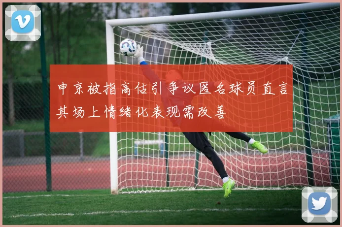 申京被指高估引争议匿名球员直言其场上情绪化表现需改善